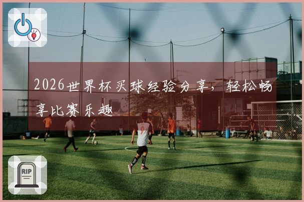 2026世界杯买球经验分享，轻松畅享比赛乐趣
