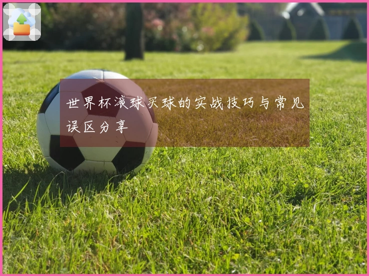 世界杯滚球买球的实战技巧与常见误区分享