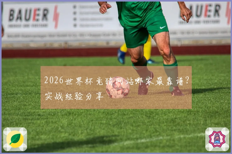 2026世界杯竞猜网站哪家最靠谱？实战经验分享